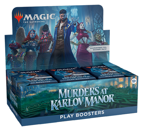 Magic the Gathering CCG: Murders at Karlov Manor Play Booster Display Magic the Gathering CCG: Murders at Karlov Manor Play Booster Display