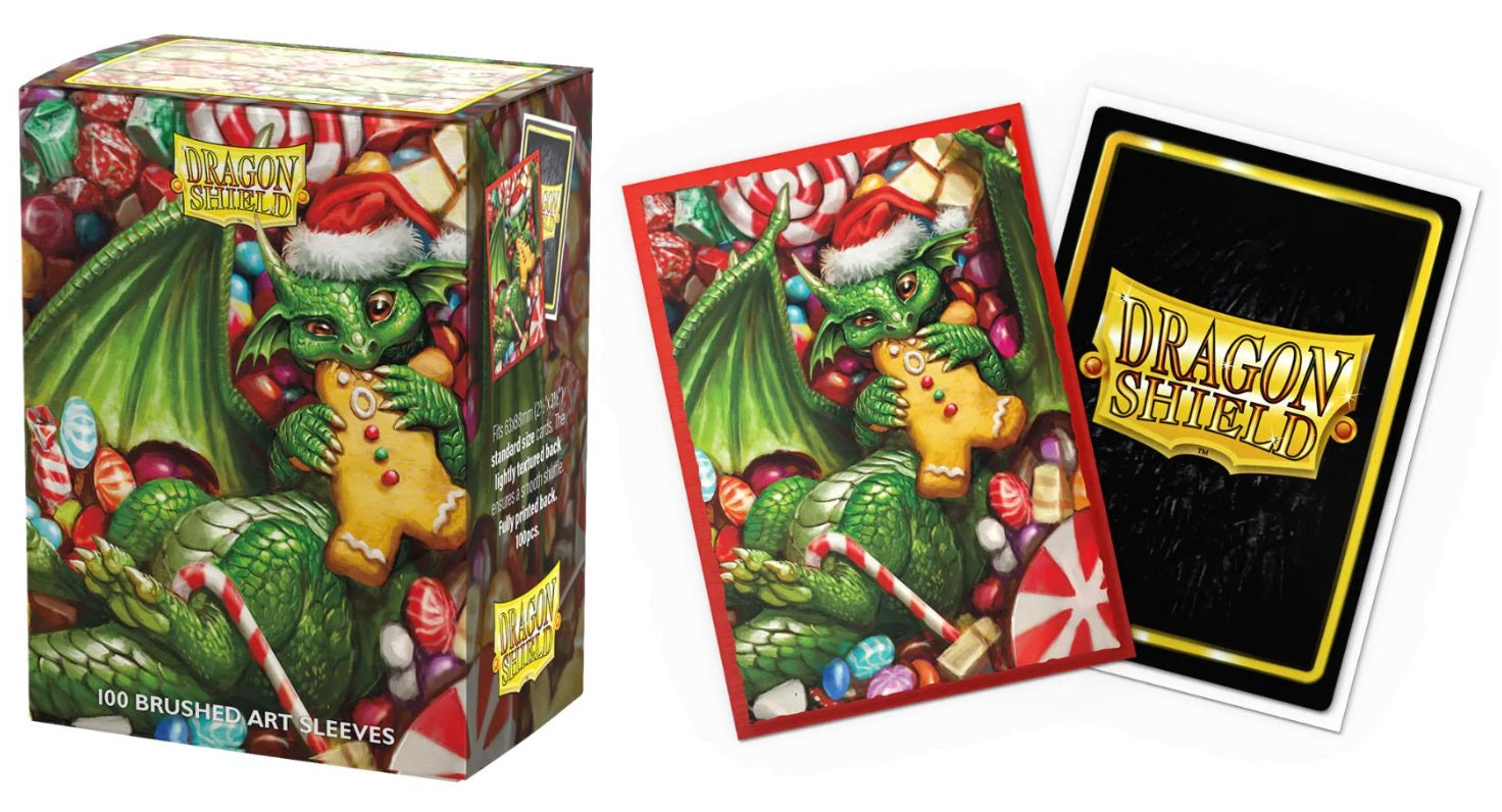 Dragon Shields: (100) Brushed Art - Christmas 2024