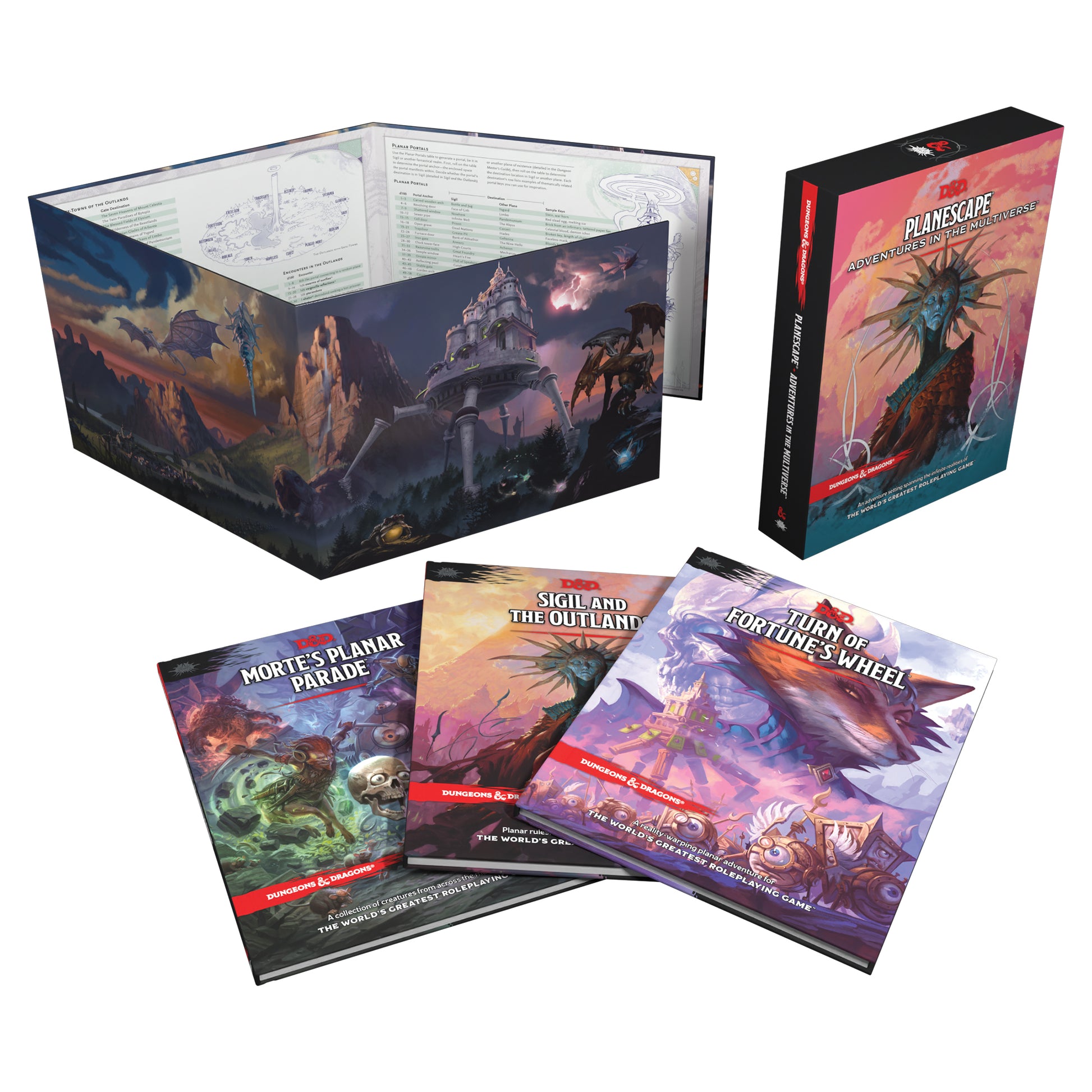Dungeons & Dragons RPG: Planescape - Adventures in the Multiverse Hard Cover