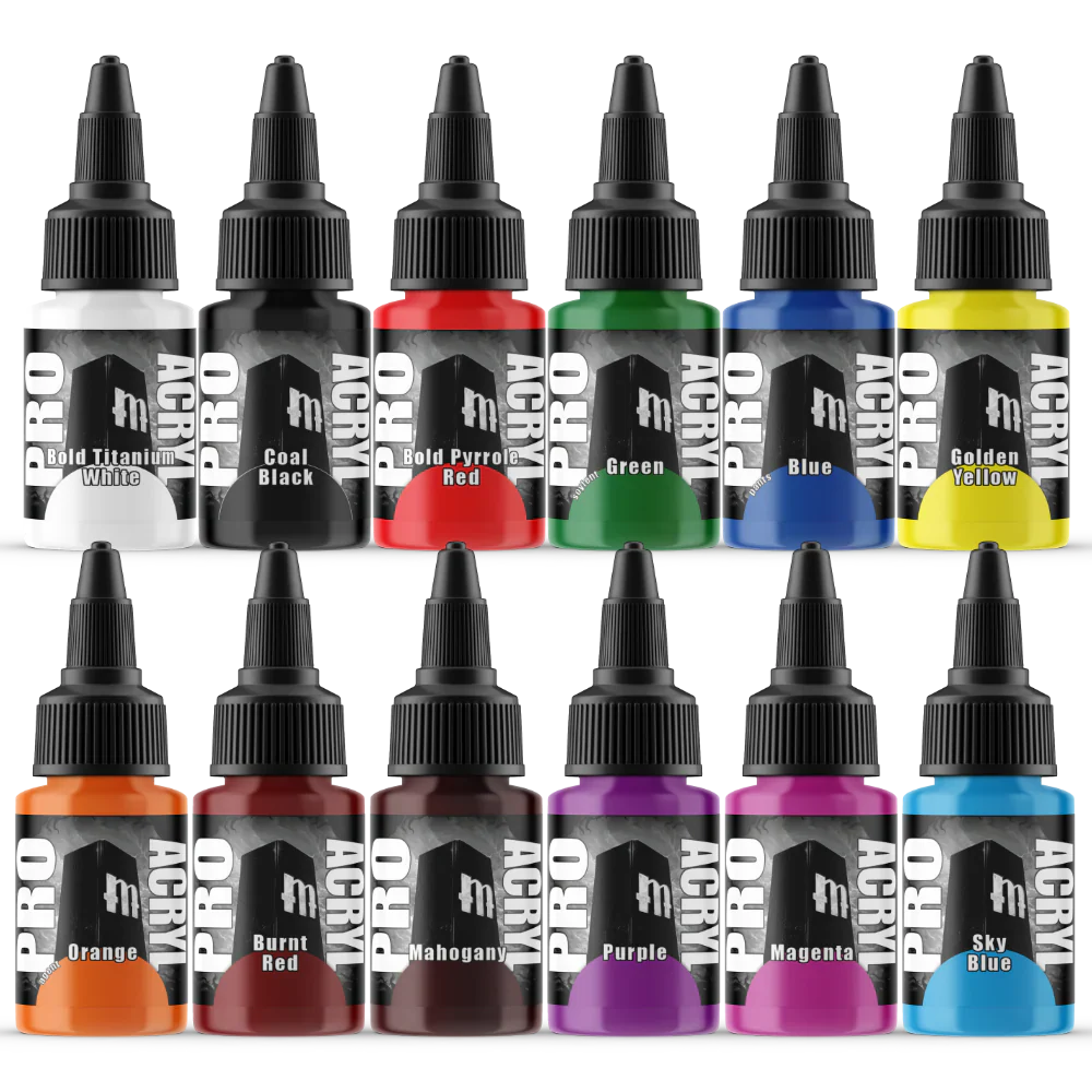 Sanctum Comics Games and Cards Now Stocking Monument Hobbies Pro Acryl Paints!