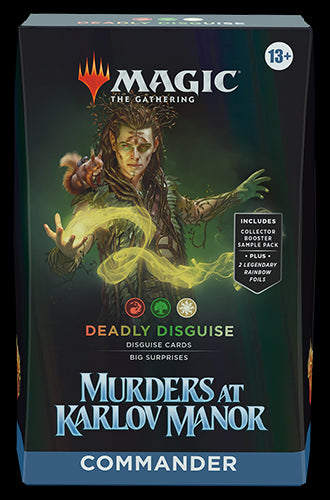 Magic the Gathering CCG: Murders at Karlov Manor Commander Deck Carton (4)