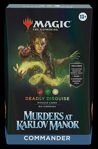 Magic the Gathering CCG: Murders at Karlov Manor Commander Deck Carton (4)