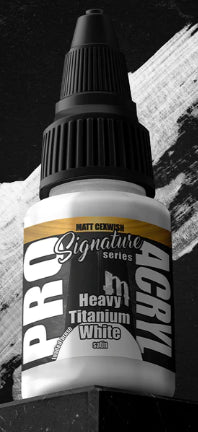 Pro Acryl: Matt Cexwish - Heavy Titanium White (22ml)