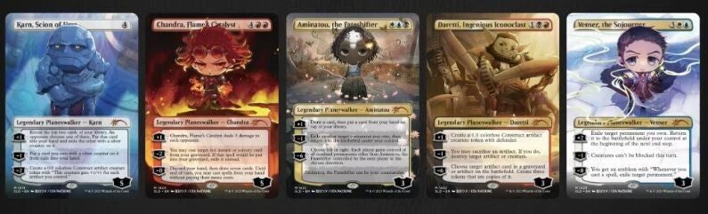 Magic the Gathering CCG: Secret Lair Li`l`est Walkers Foil Pack