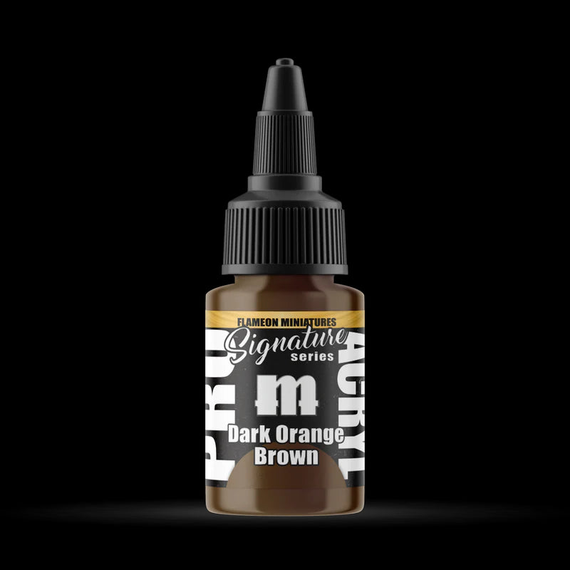 Pro Acryl: Flameon Series - Dark Orange Brown (22ml)