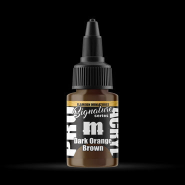 Pro Acryl: Flameon Series - Dark Orange Brown (22ml)