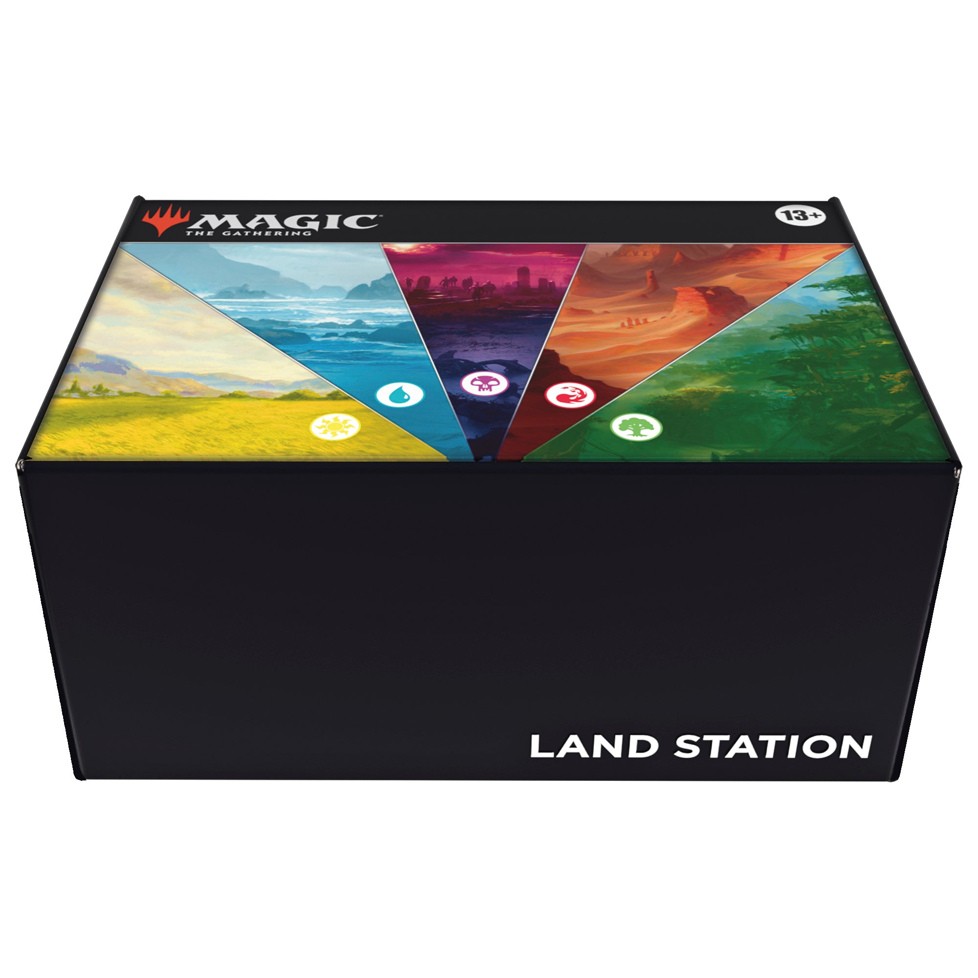 Magic the Gathering CCG: Tarkir Dragonstorm Land Station Display (4)