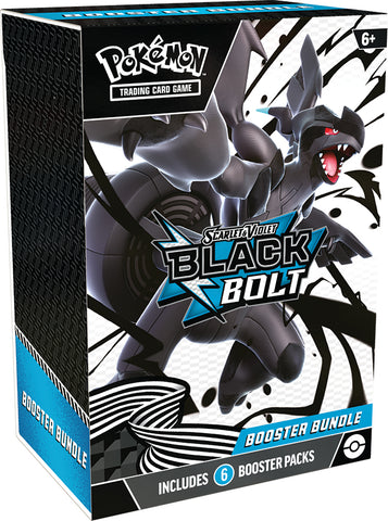 Pokemon TCG: Scarlet & Violet - Black Bolt Booster Bundle (6)