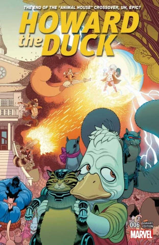 Howard The Duck #6 Moore Connect B Variant