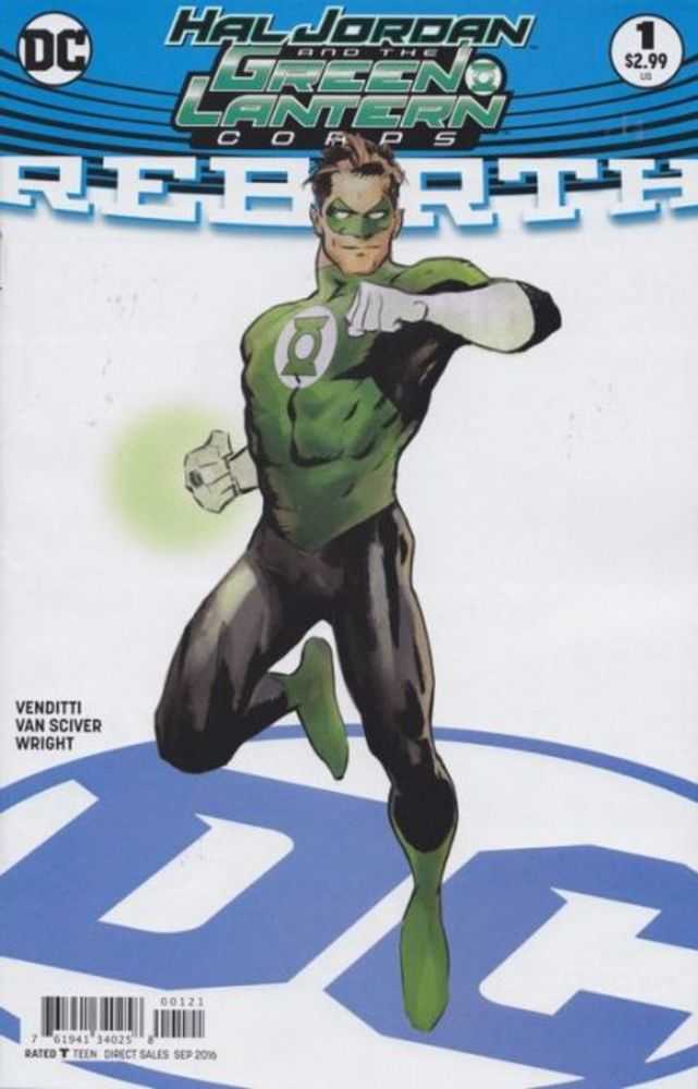 Hal Jordan And The Green Lantern Corps Rebirth #1 Variant Edition