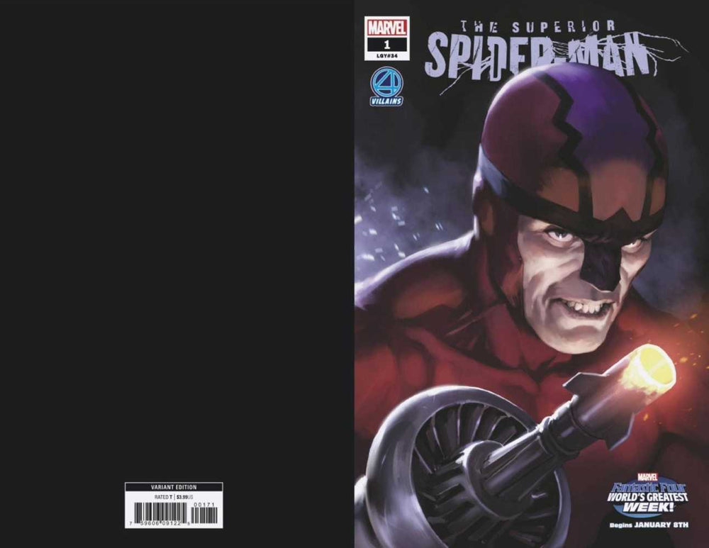 Superior Spider-Man #1 Djurdjevic Fantastic Four Villains Va
