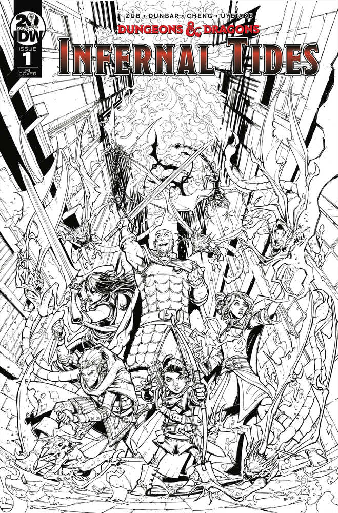 Dungeons & Dragons Infernal Tides #1 (Of 5) 10 Copy Variant Edition Dun