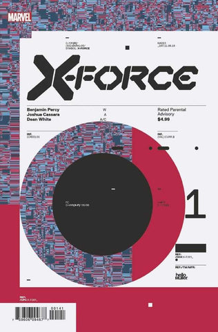 X Force #1 Hickman Design Variant Dx