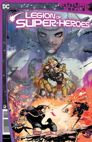 Future State Legion Of Super Heroes #2 (Of 2) Cover A Riley Rossmo
