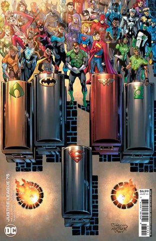 Justice League #75 Cover D Dan Jurgens & Norm Rapmund Card Stock Variant