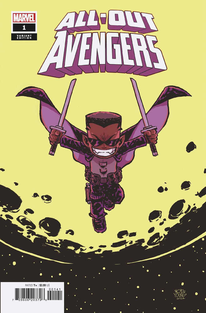 All Out Avengers #1 Young Variant
