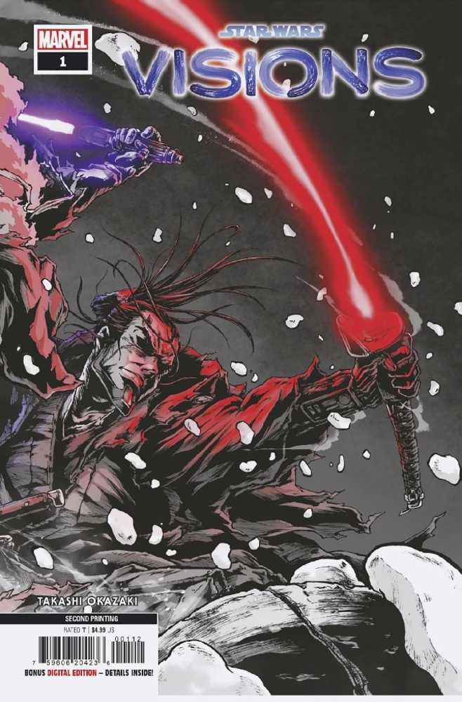 Star Wars Visions #1 2 Nd Printing Okazaki Variant