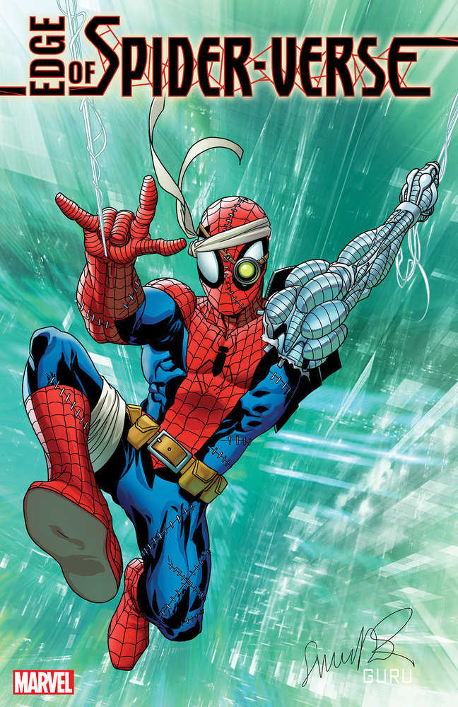 Edge Of Spider Verse #2 Salvador Larroca Cyborg Spider-Man Variant