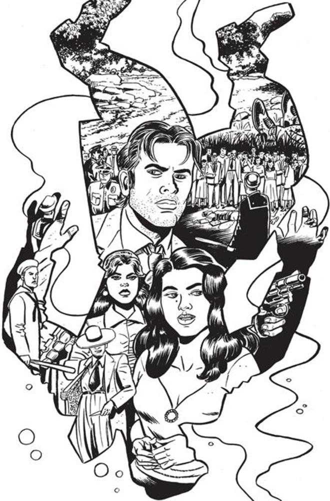 Death To Pachuco #1 (Of 5) Cover E 1 in 10 David Lapham Black & White Variant (Mature)