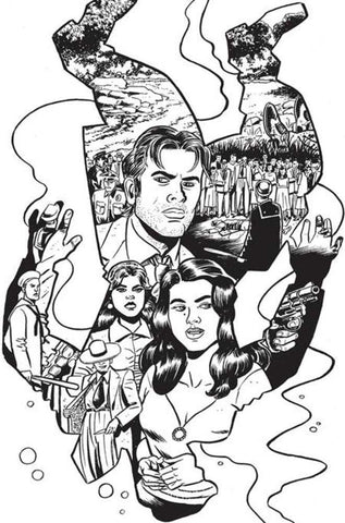 Death To Pachuco #1 (Of 5) Cover E 1 in 10 David Lapham Black & White Variant (Mature)