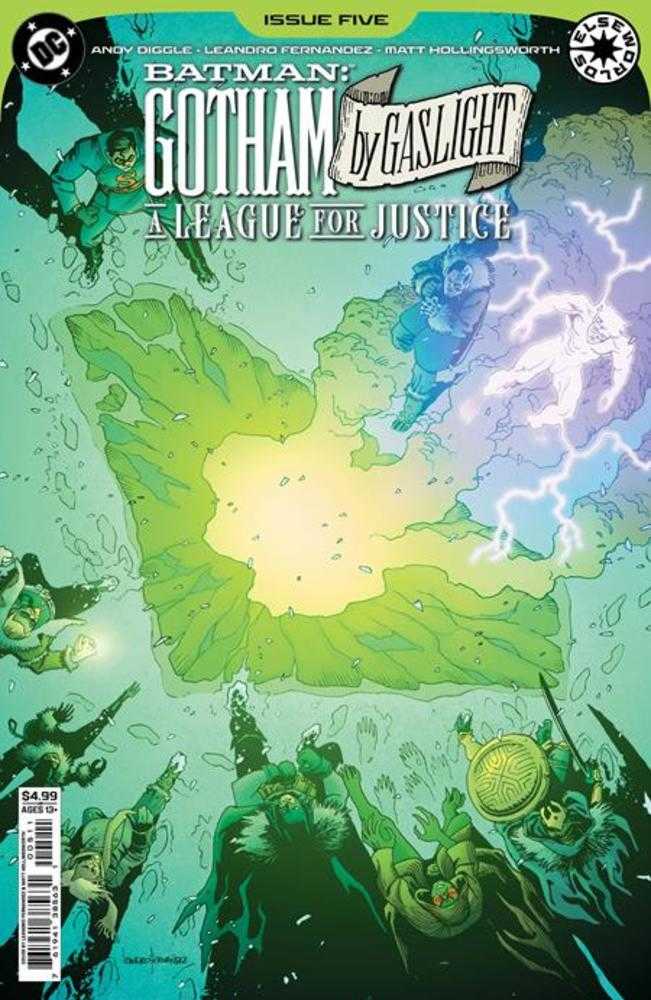 Batman Gotham By Gaslight A League For Justice #5 (Of 6) Cover A Leandro Fernandez