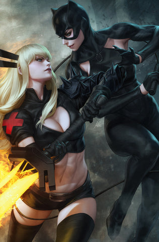 Marvel/DC: Deadpool/Batman #1 Artgerm Full Art Variant