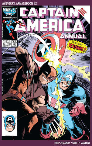 Avengers: Armageddon #2 Chip Zdarsky Smile Variant