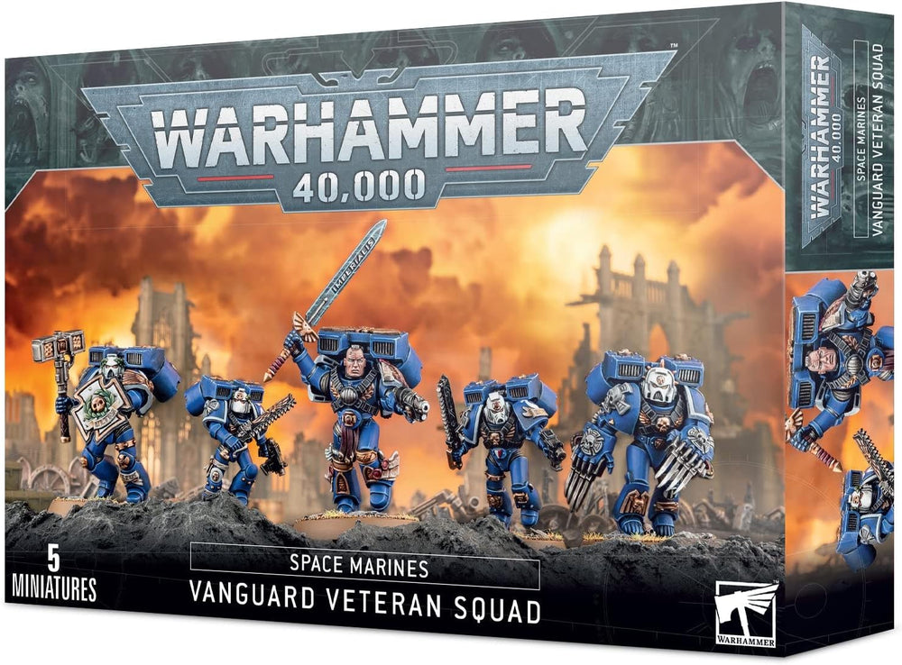 SPACE MARINES VANGUARD VETERAN SQUAD