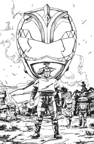 Power Rangers Green #1 N Unlimited Variant (Full Art, Vargas)