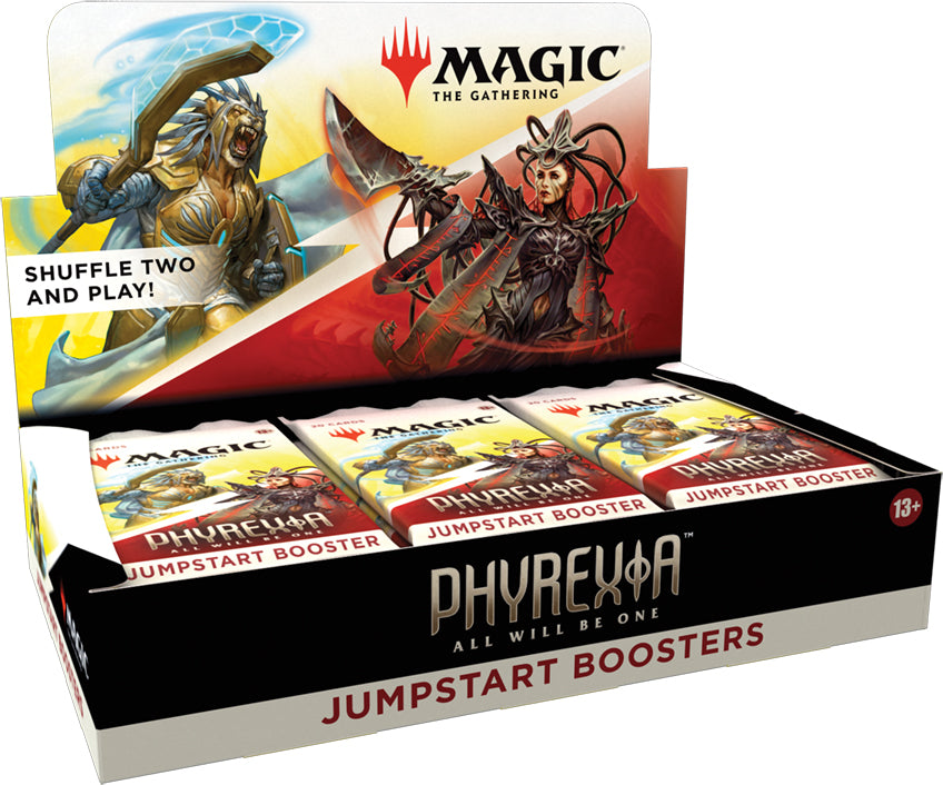 Magic the Gathering CCG: Phyrexia - All Will Be One Jumpstart Booster Display (18)
