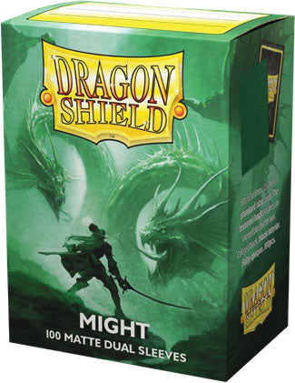 Dragon Shields: (100) Matte Dual - Might