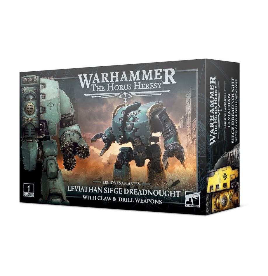 Horus Heresey: Leviathan Siege Dreadnought with Claw & Drill Weapons