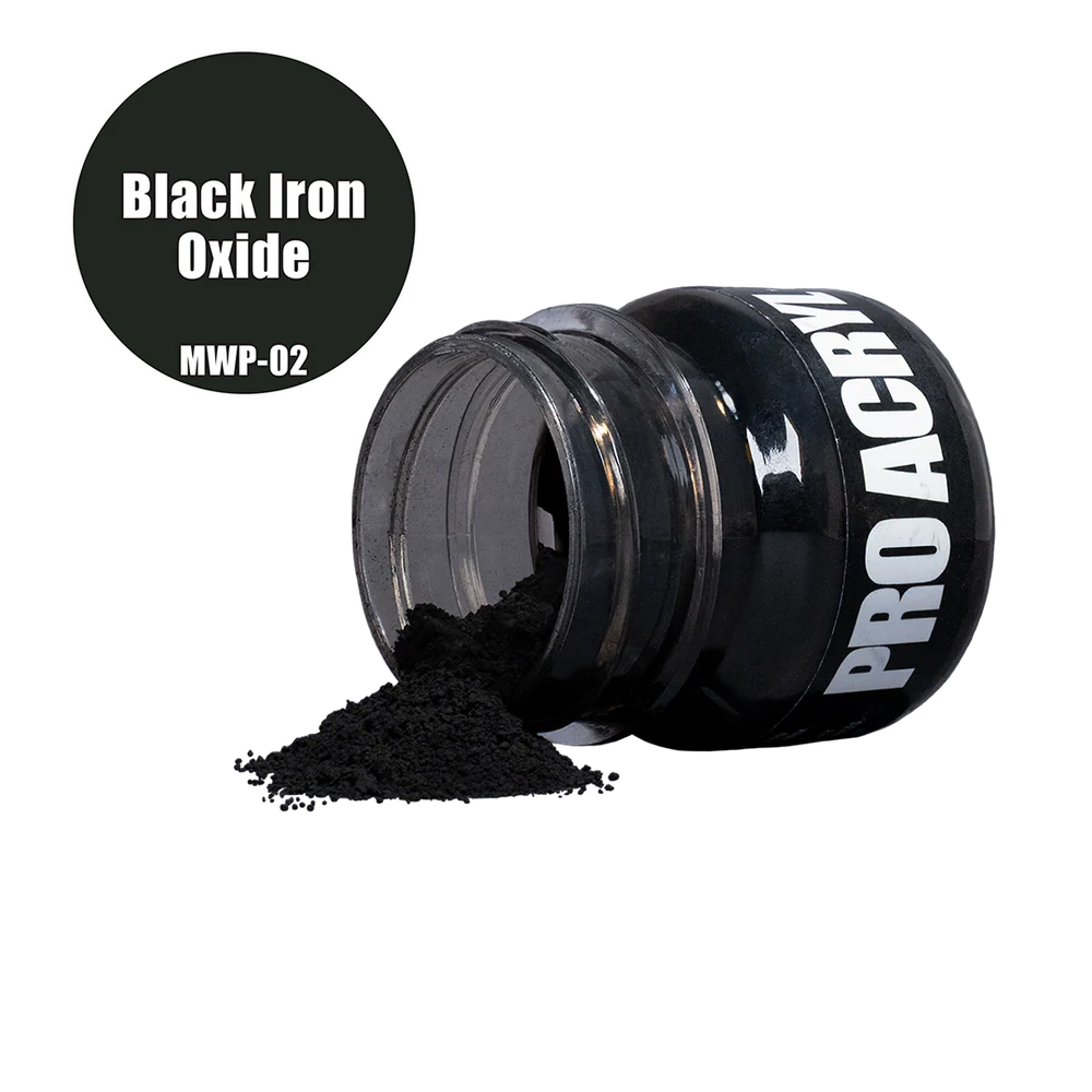 PRO Acryl Weathering Pigments 02 - Black Iron Oxide