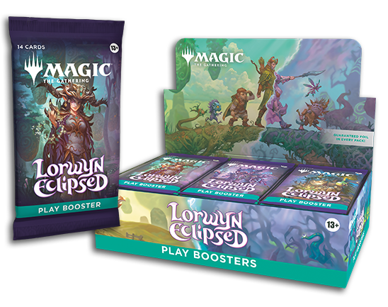 Magic the Gathering CCG: MTG LORWYN ECLIPSED PLAY BOOSTER