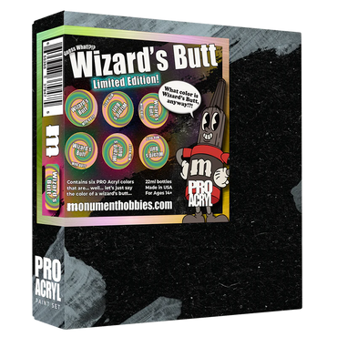 Pro Acryl Wizard's Butt Set! Limited Edition