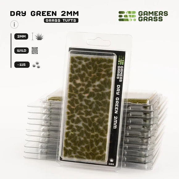 Gamers Grass: Dry Green 2mm
