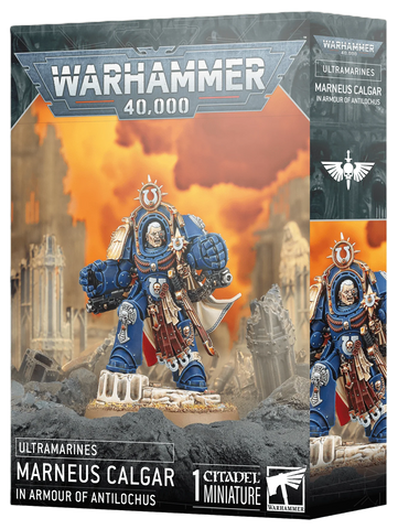 Marneus Calgar in Armour of Antilochus
