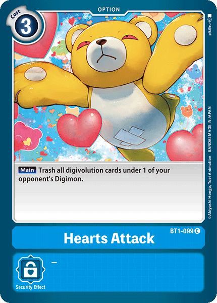 Hearts Attack [BT1-099] [Release Special Booster Ver.1.0]