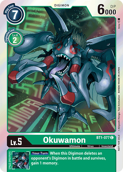 Okuwamon [BT1-077] (Event Pack) [Release Special Booster Ver.1.0 Promos]