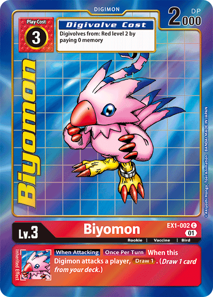 Biyomon [EX1-002] (Alternate Art) [Classic Collection]