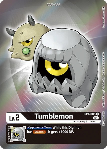 Tumblemon [BT9-005] (Alternative Art - Box Topper) [X Record]