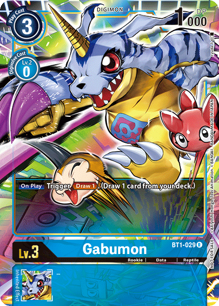 Gabumon [BT1-029] (Alternate Art) [Release Special Booster Ver.1.0]