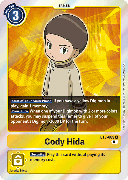 Cody Hida [BT8-089] [New Awakening]