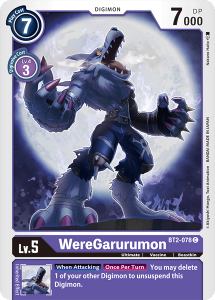 WereGarurumon [BT2-078] [Release Special Booster Ver.1.0]