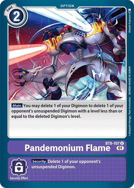 Pandemonium Flame [BT8-107] [New Awakening]