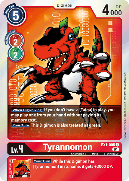 Tyrannomon [EX1-005] [Classic Collection]